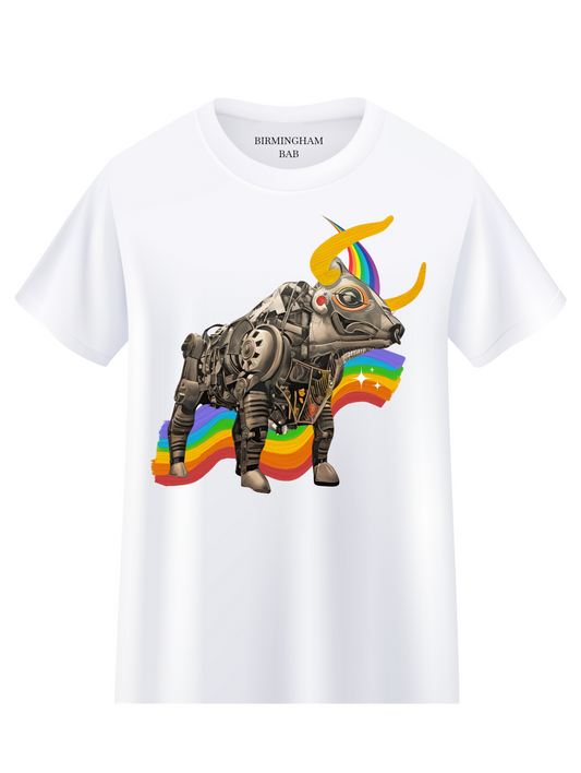 Unisex Rainbow Ozzy Bull